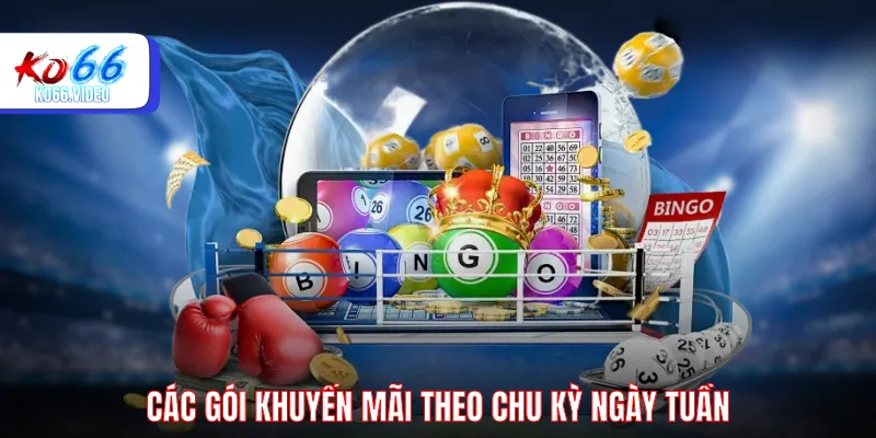 Các gói khuyến mãi theo chu kỳ ngày tuần