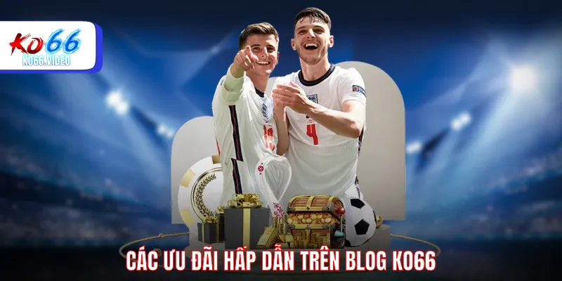 Các ưu đãi hấp dẫn trên blog KO66