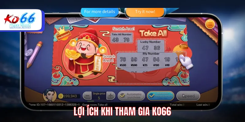 Lợi ích khi tham gia KO66