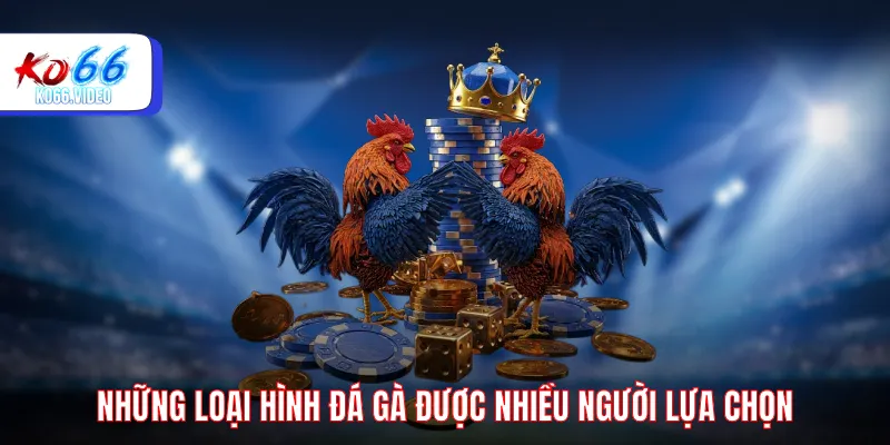 Những loại hình đá gà phổ biến trên KO66