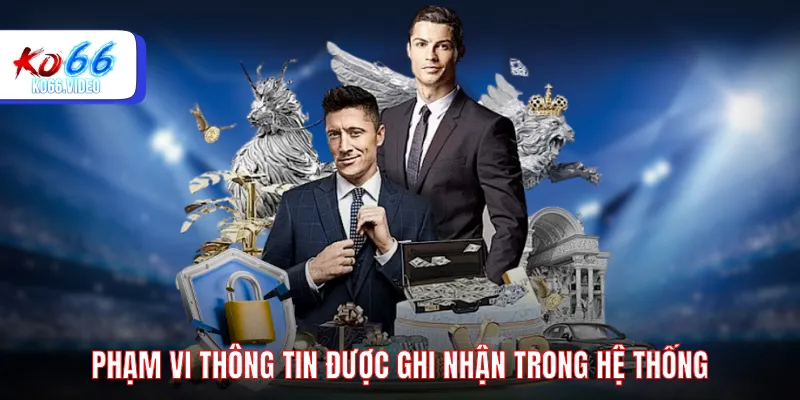Phạm vi thông tin được ghi nhận trong hệ thống